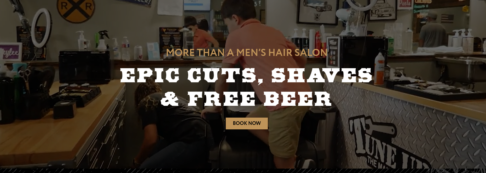Hair salon website