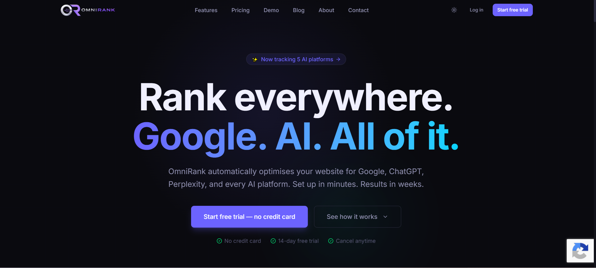 Omnirank live website