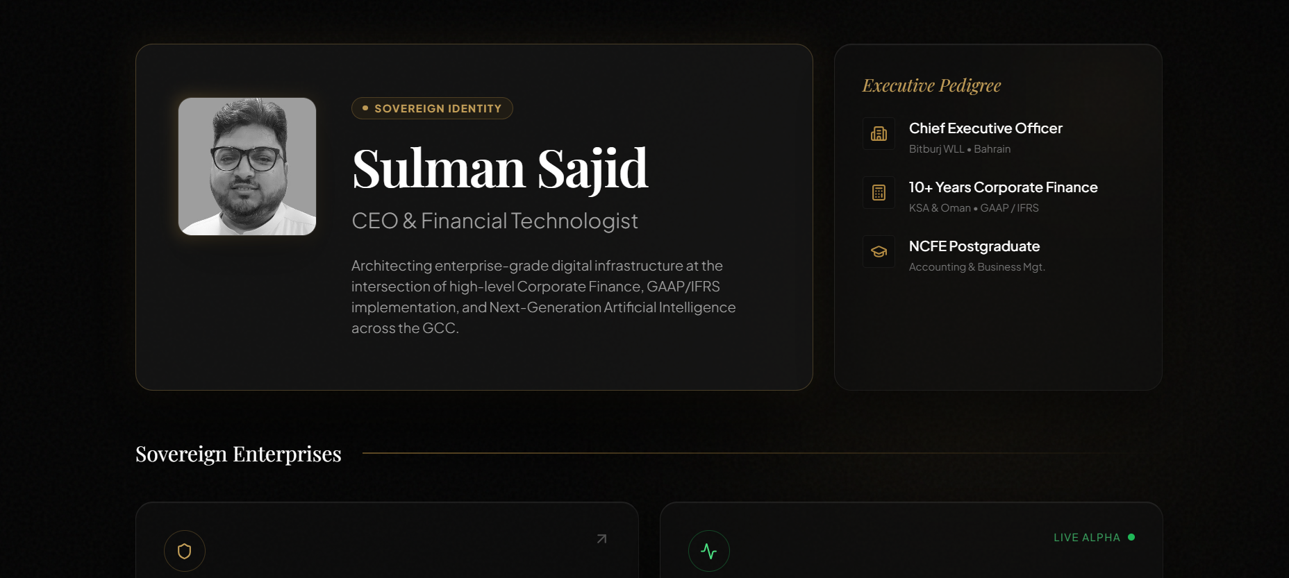 Sulman Sajid live website